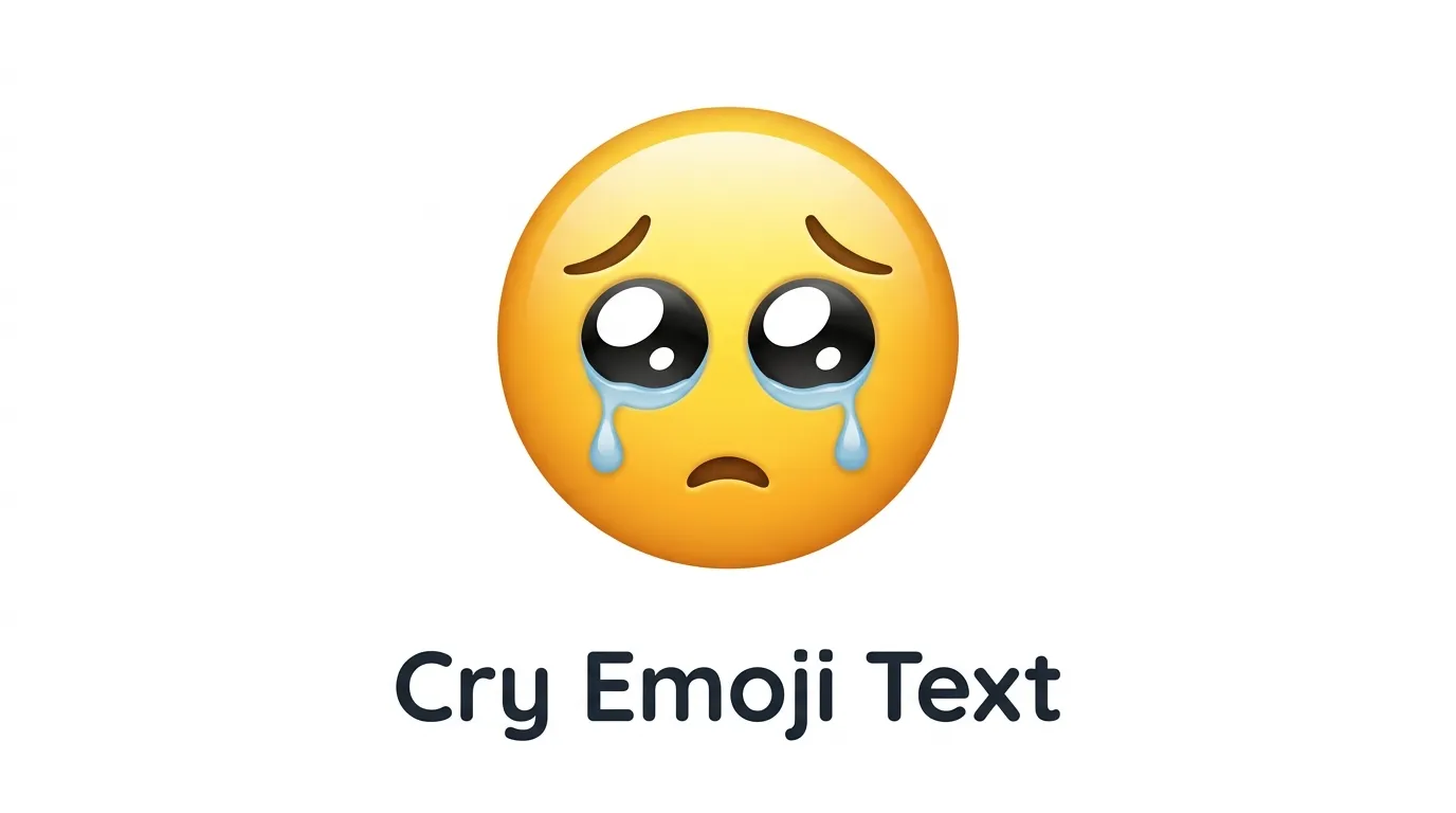 Cry Emoji Text
