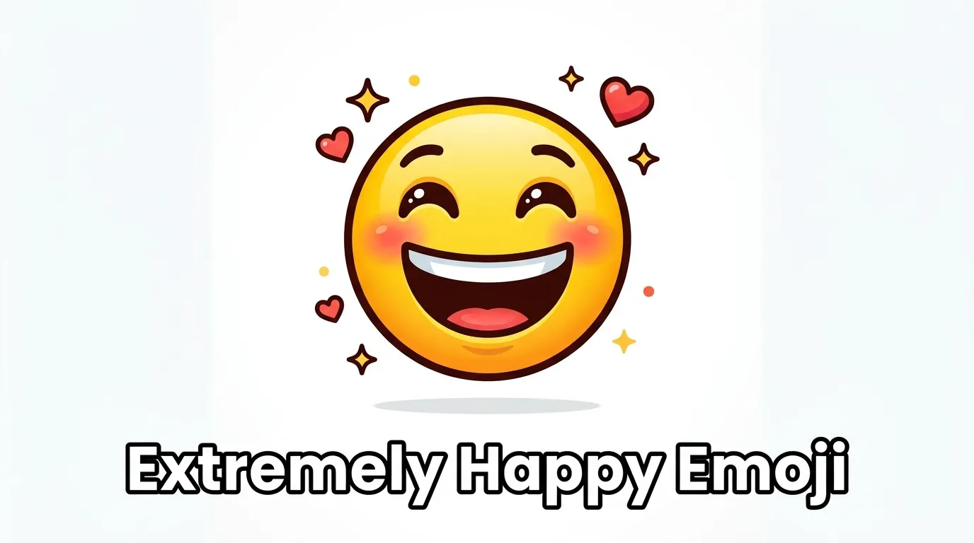 Extremely Happy Emoji