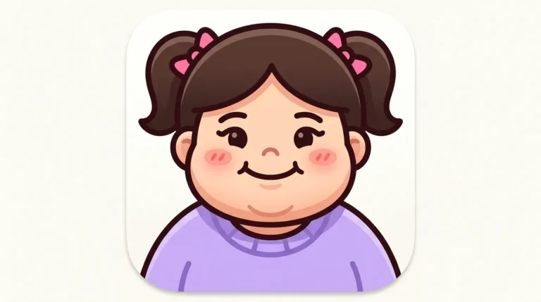 Fat Girl Emoji