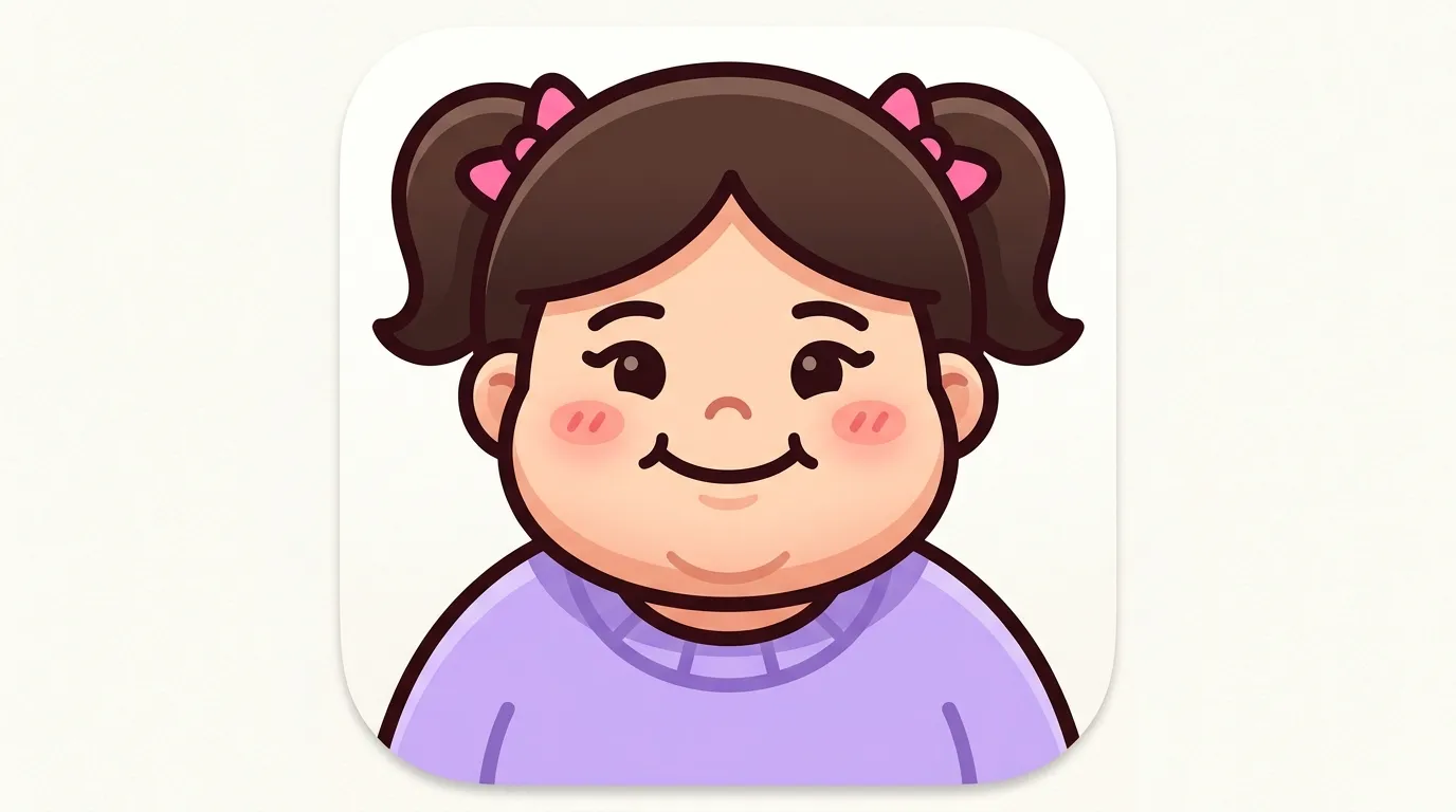 Fat Girl Emoji