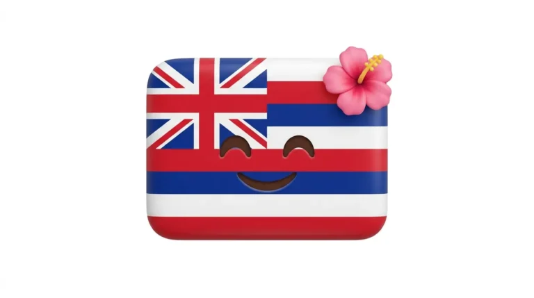 Hawaiian Flag Emoji