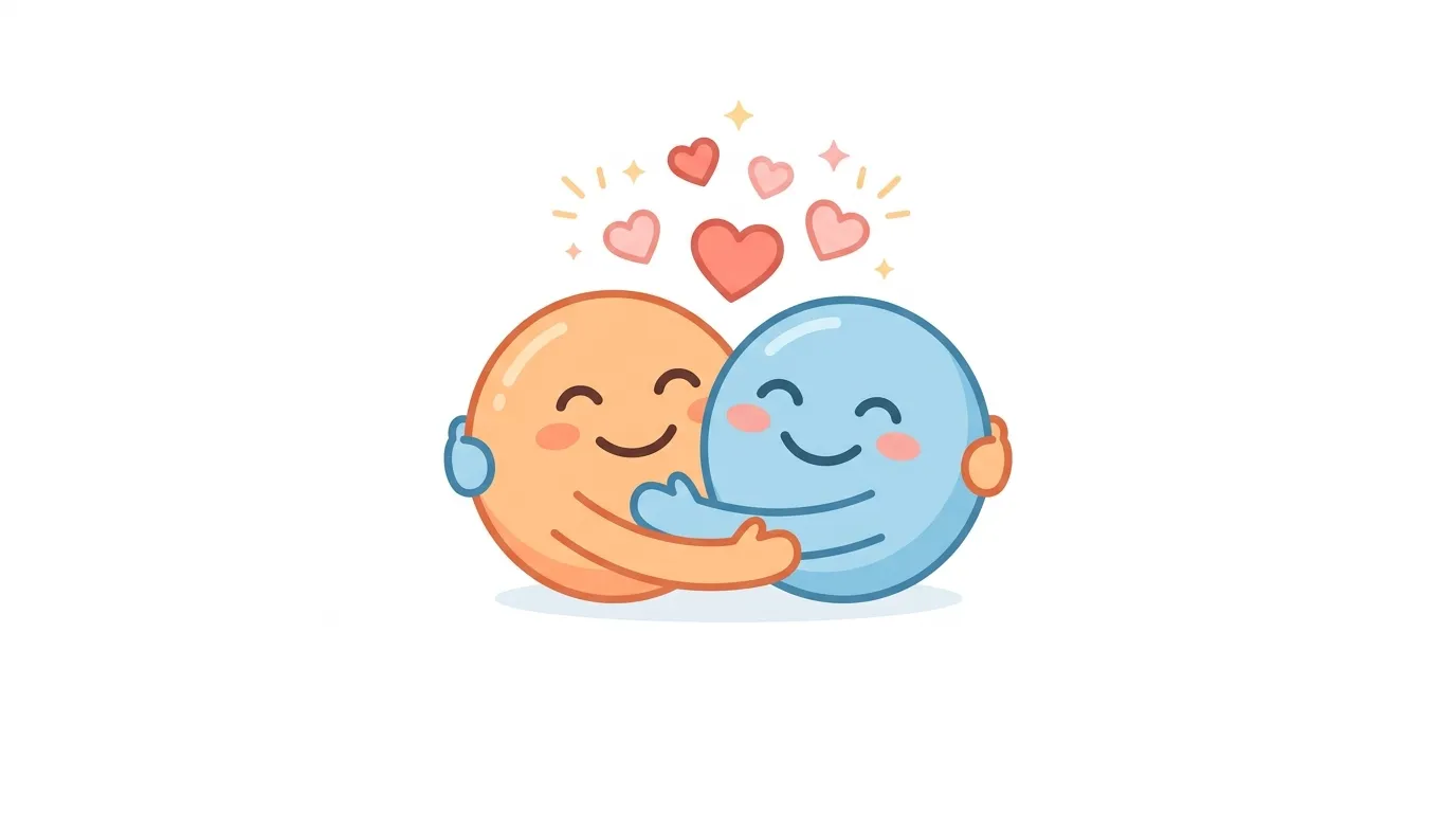 Hugging Emoji Meaning