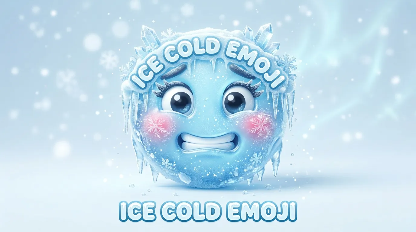 Ice Cold Emoji