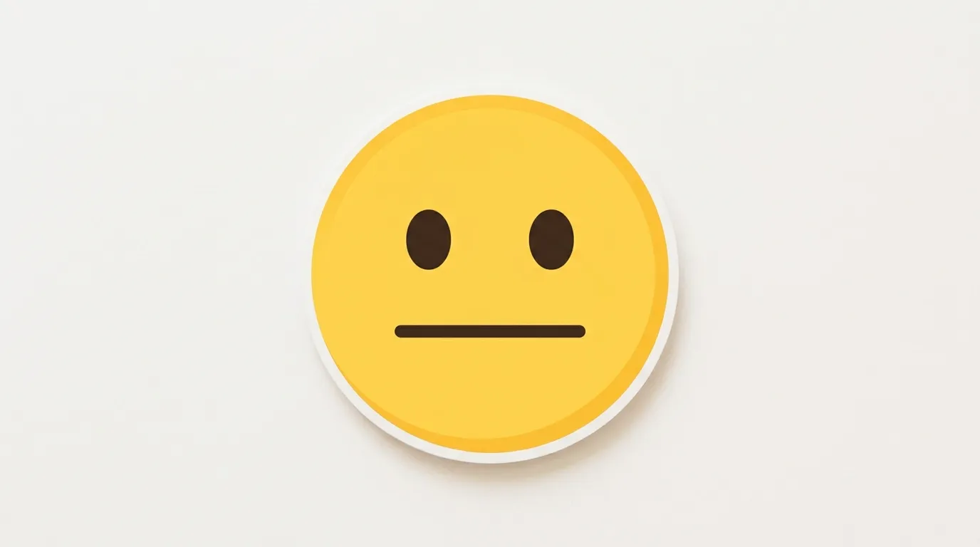 Line Face Emoji