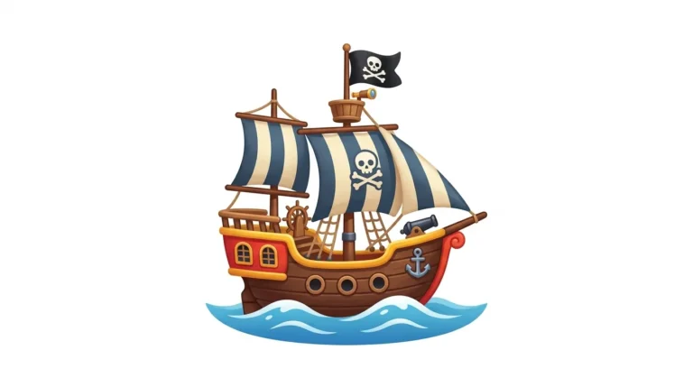 Pirate Ship Emoji