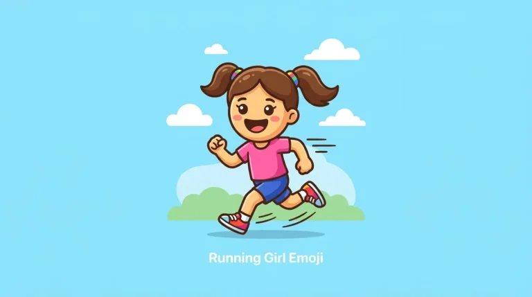 Running Girl Emoji