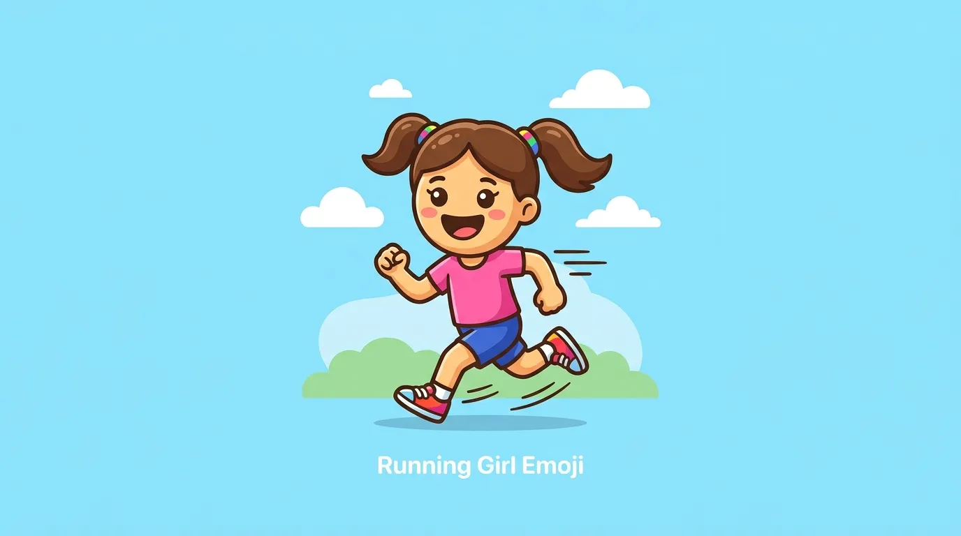 Running Girl Emoji