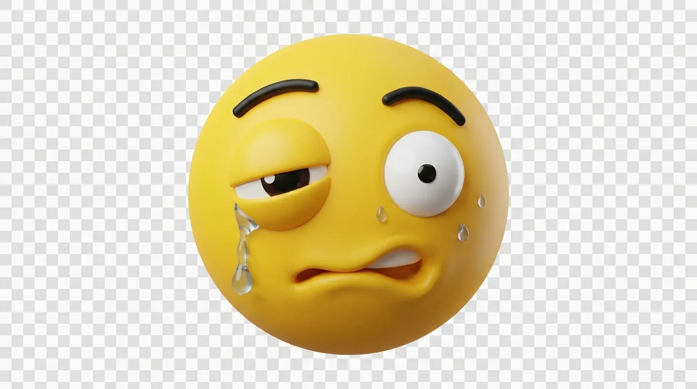 Sad cursed emoji