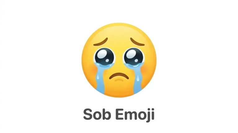 Sob emoji