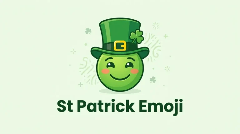 St Patrick Emoji
