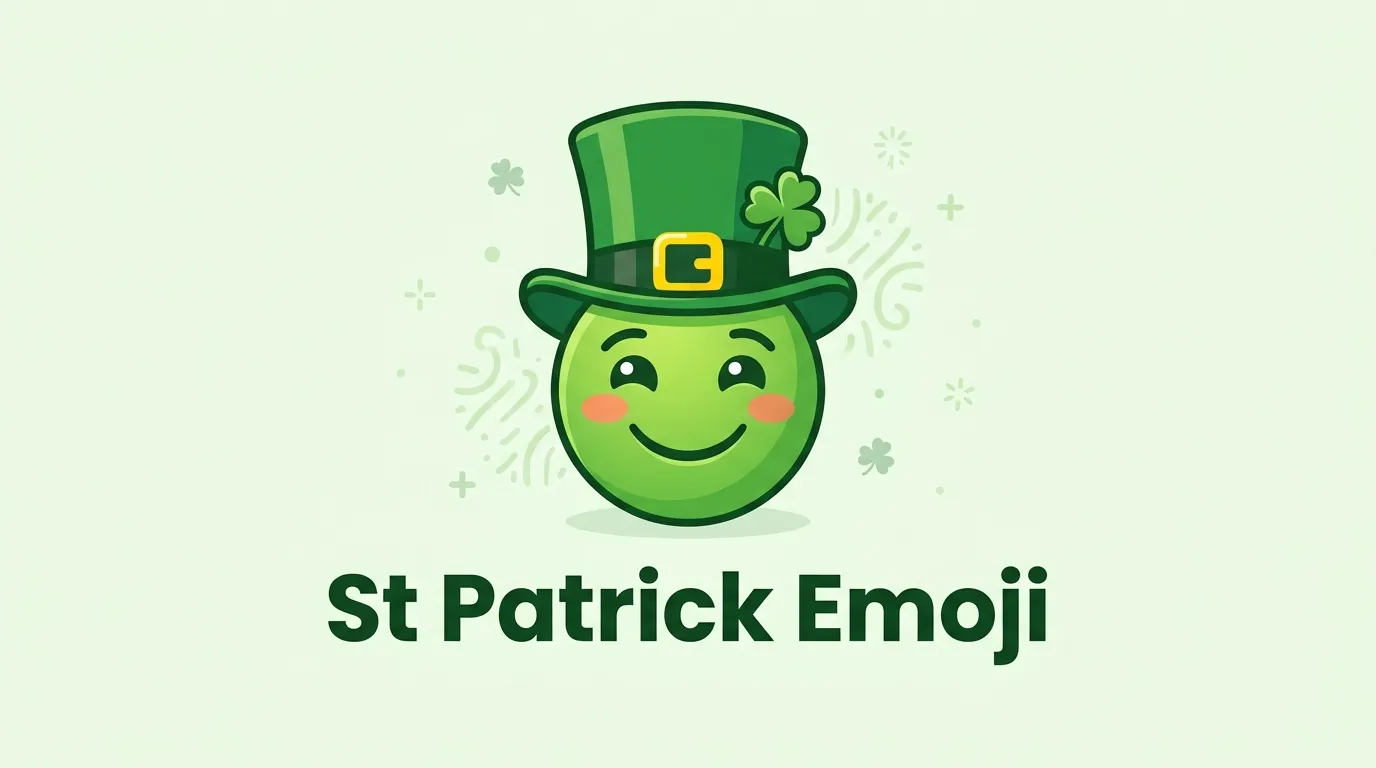 St Patrick Emoji