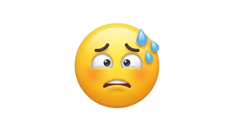 Sweat Drops Emoji