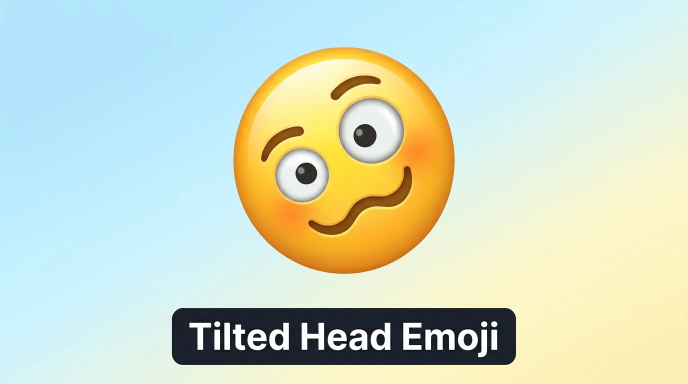 Tilted Head Emoji