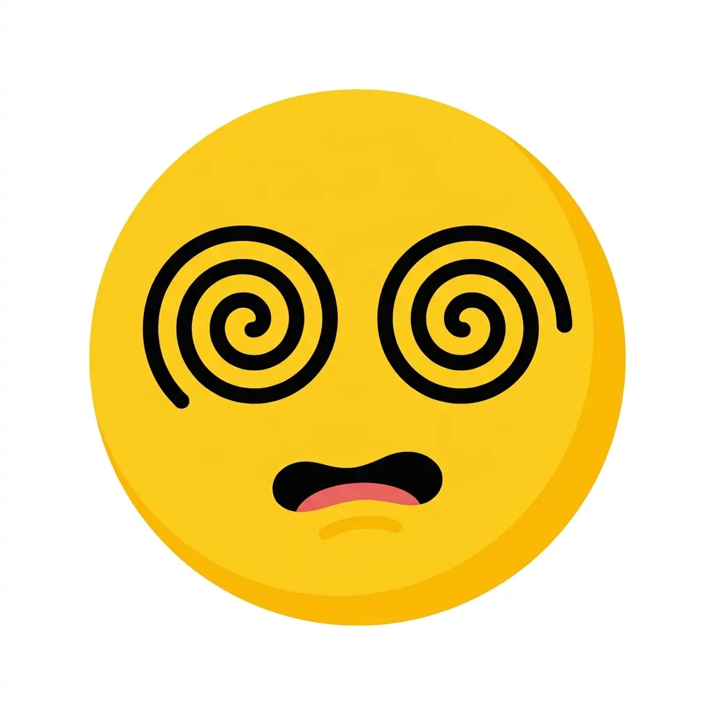 Trending dizzy eyes emoji in 2026