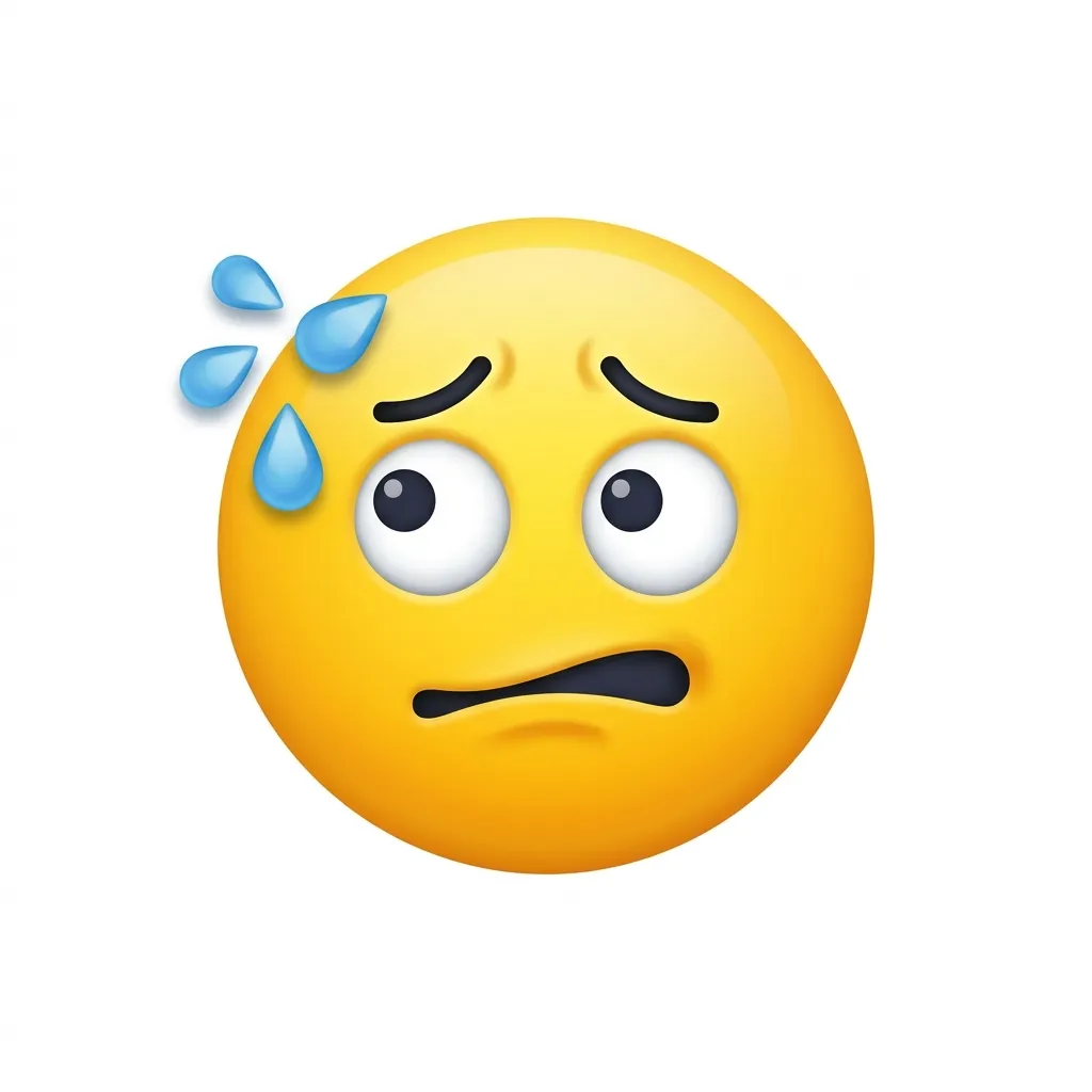 Trending sweat drops emoji in 2026