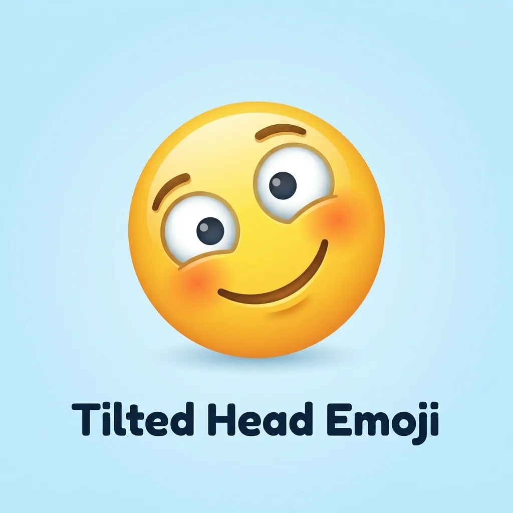 Trending tilted head emoji in 2026