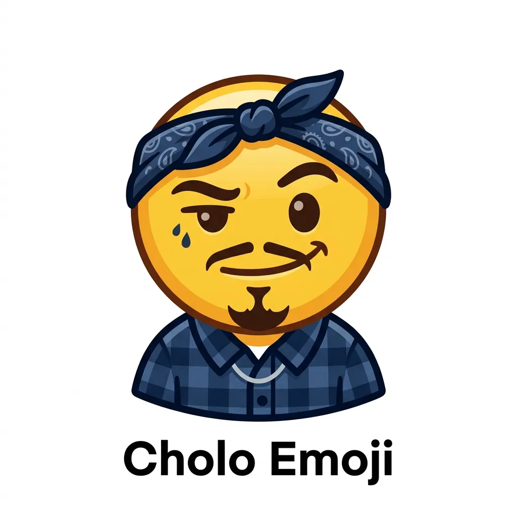 What do cholo emoji mean?