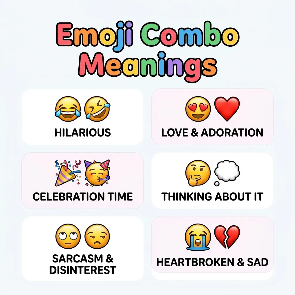 What do emoji combo meanings mean