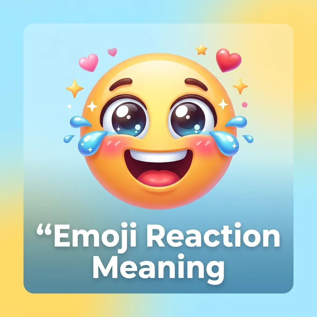 What do emoji reaction meaning mean