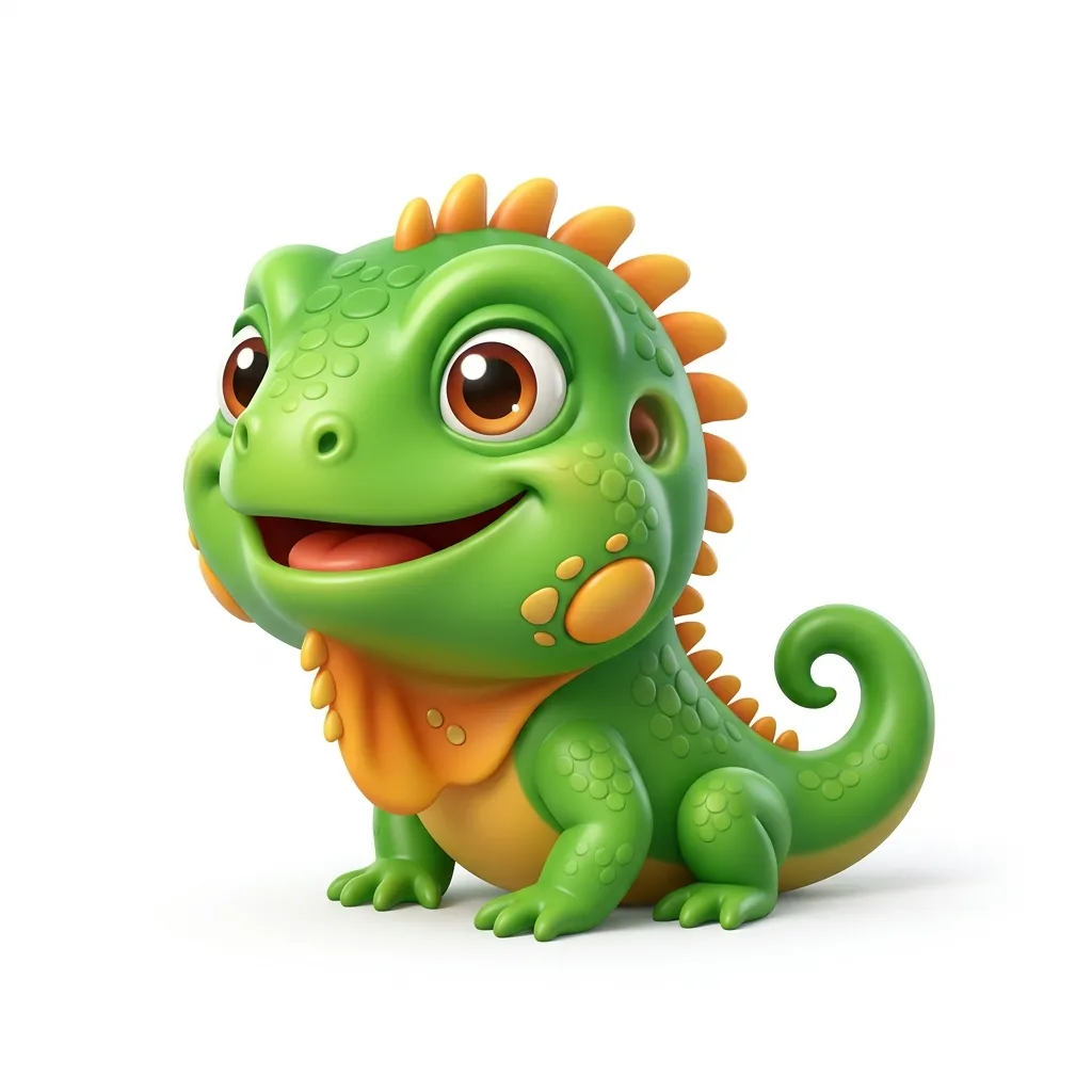 What do iguana emoji mean