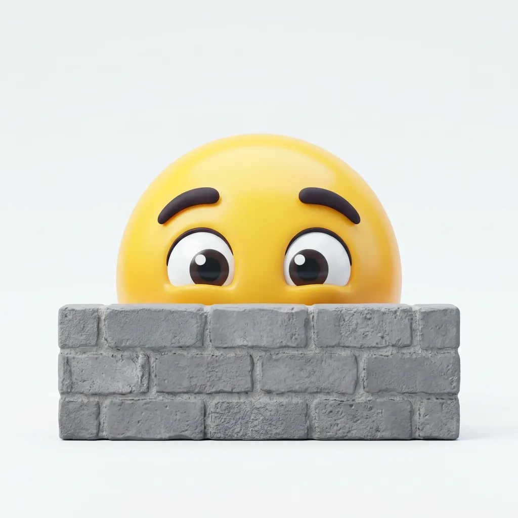 What do peaking emoji mean