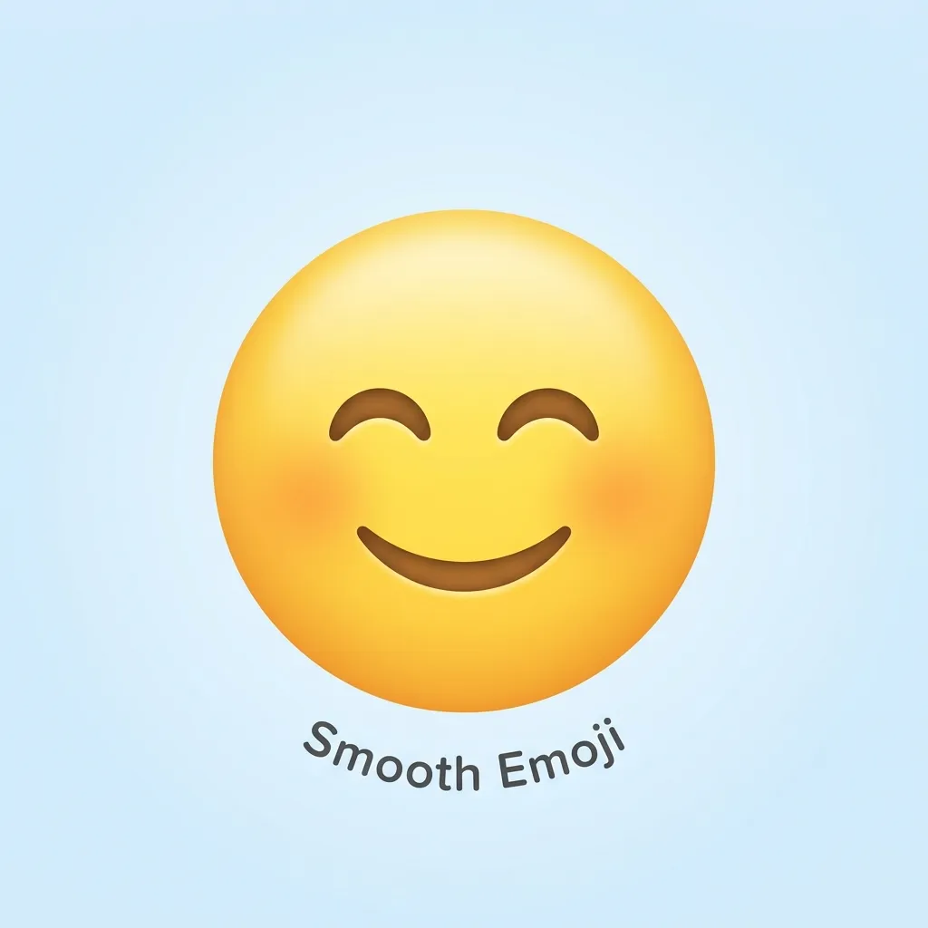 What do smooth emoji mean