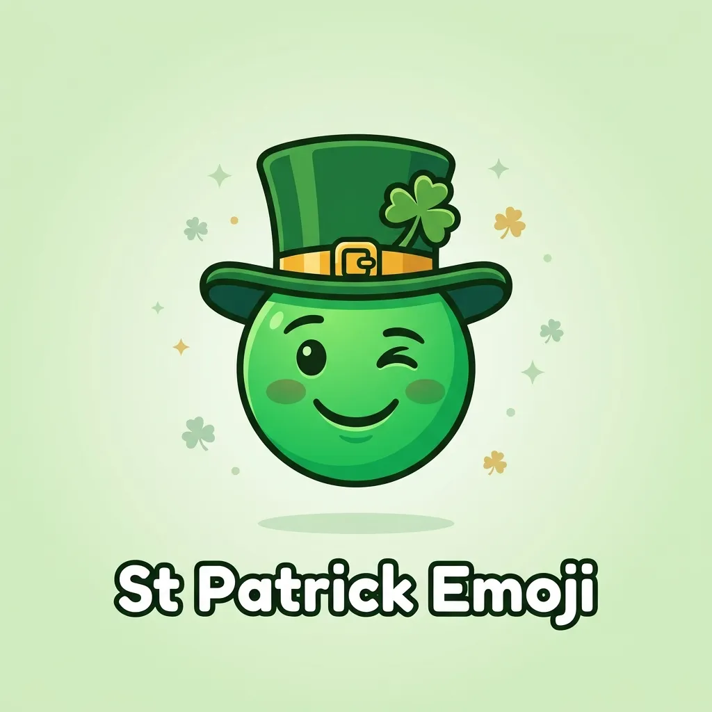 What do St Patrick emoji mean