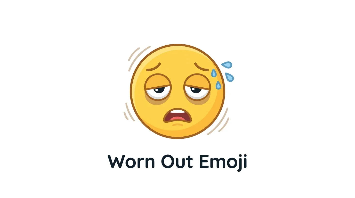 Worn Out Emoji 