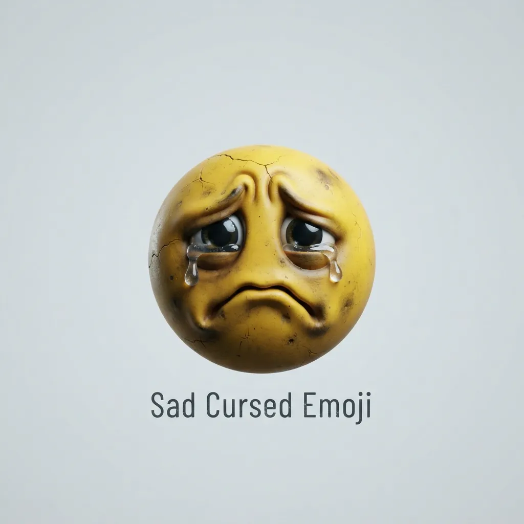 Best sad cursed emoji combos copy & paste