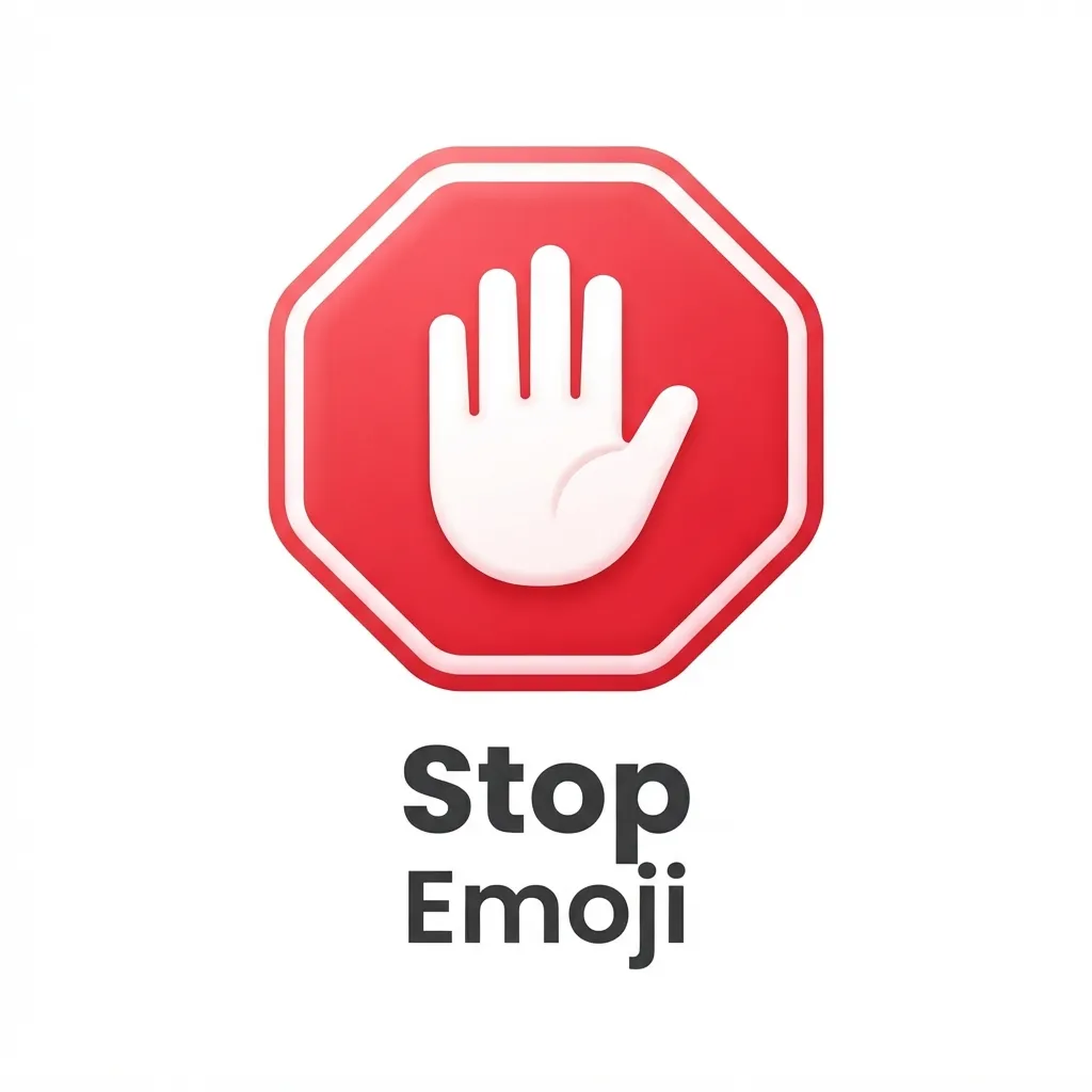 Best stop emoji combos copy & paste