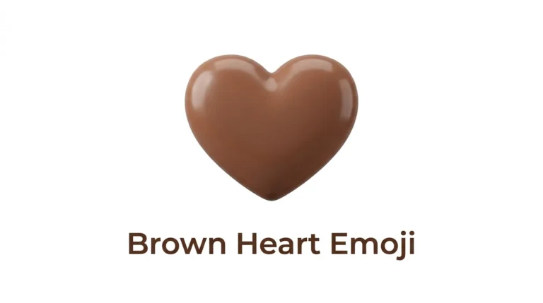 Brown Heart Emoji