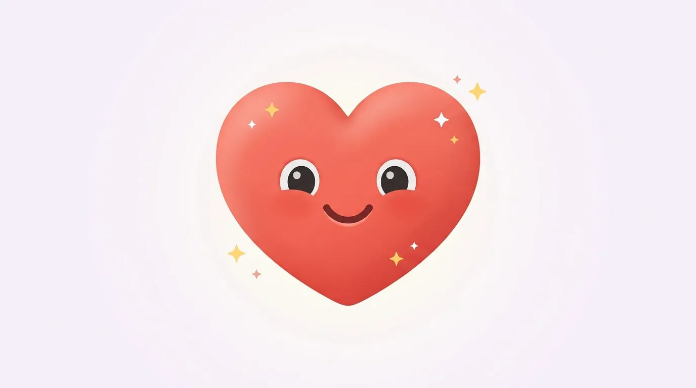 Cute Heart Emoji
