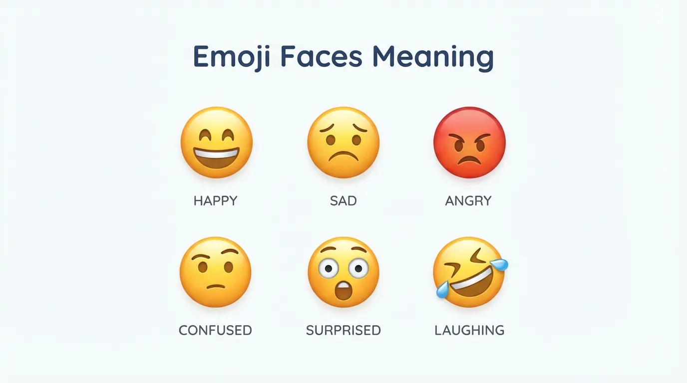 Emoji Faces Meaning