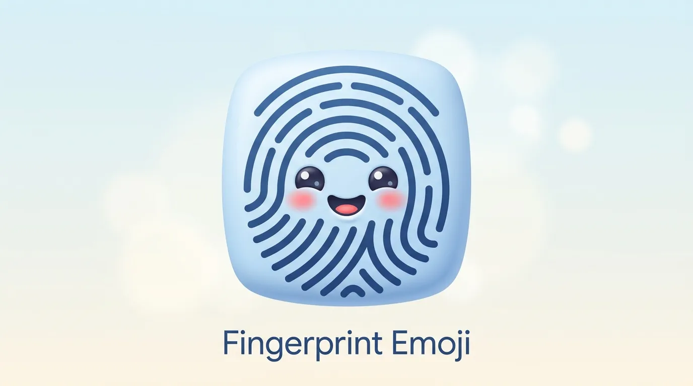 Fingerprint Emoji