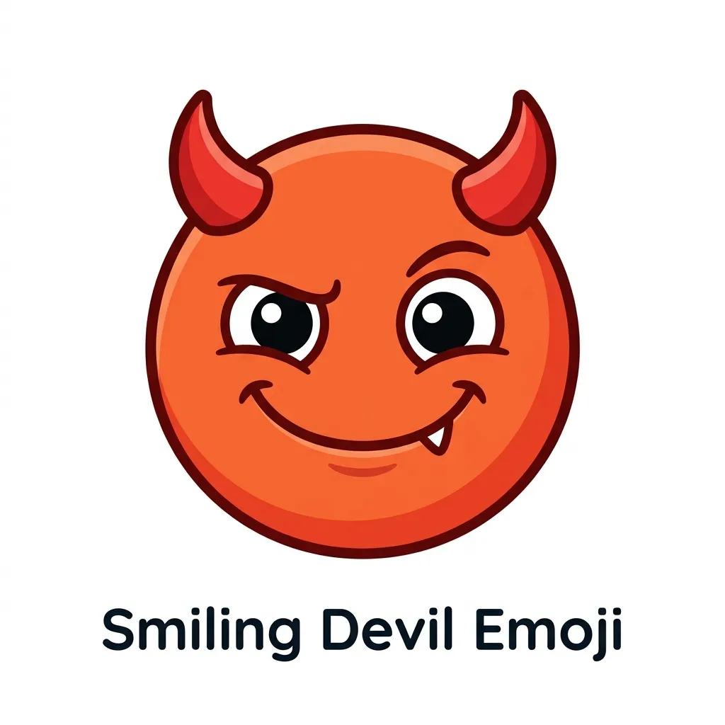 How to use smiling devil emoji the right way