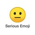 Serious Emoji
