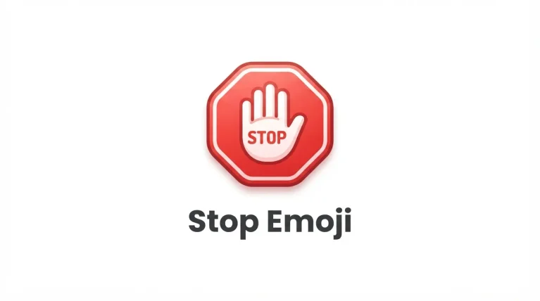 Stop Emoji