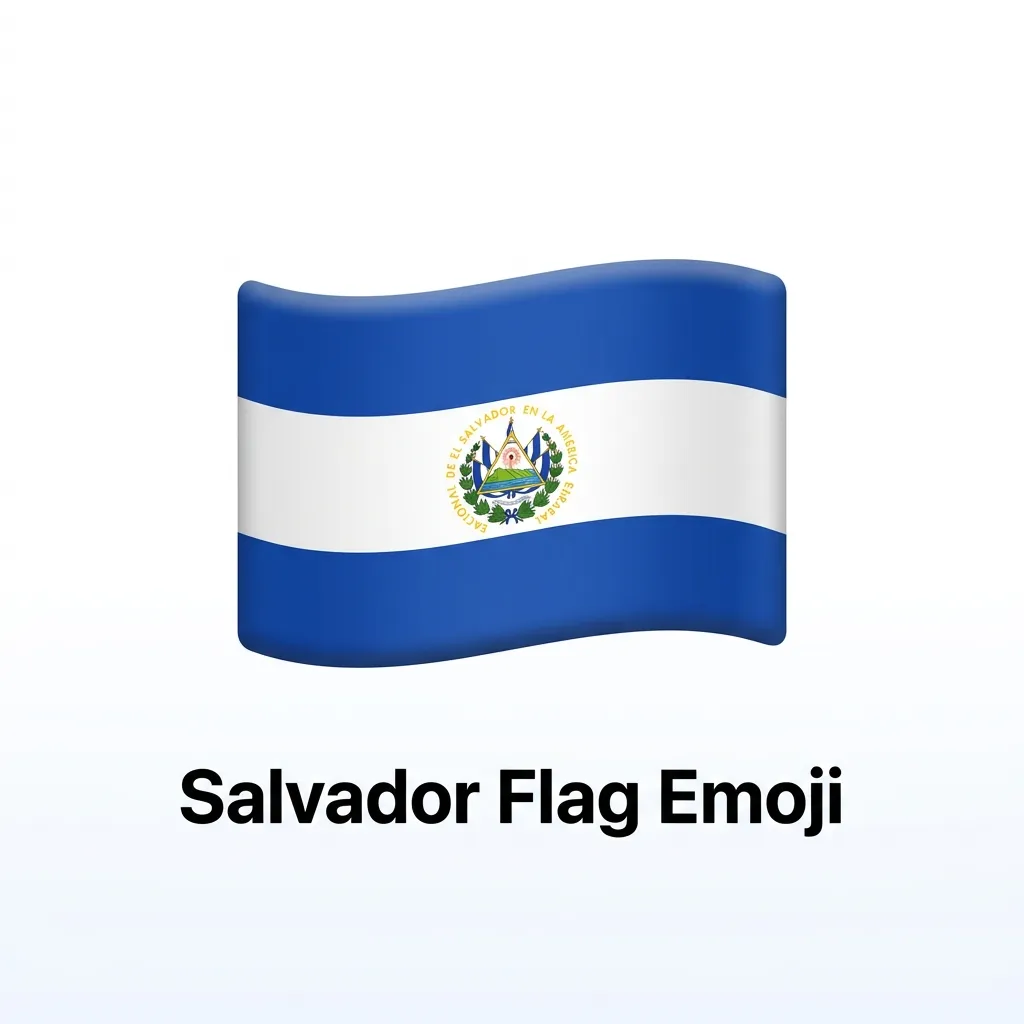 Trending salvador flag emoji in 2026