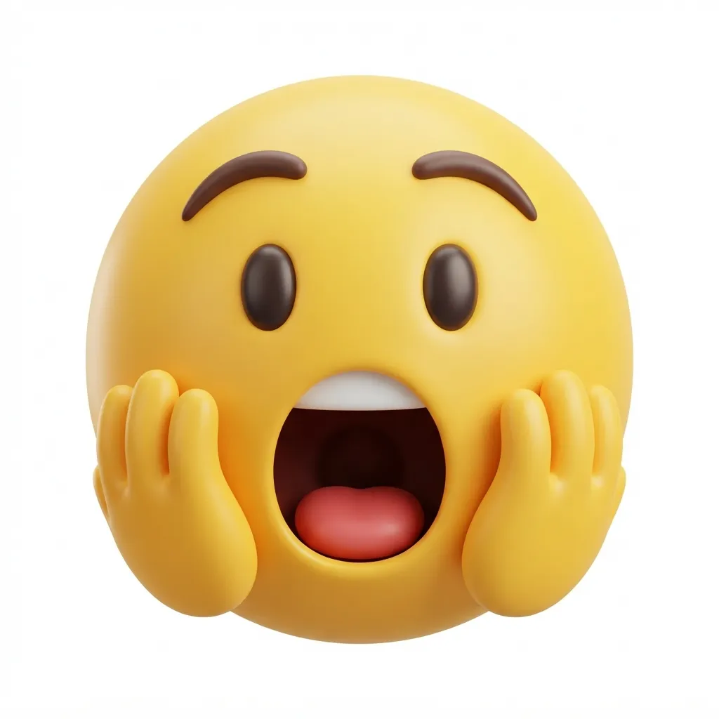 What do shocker emoji mean?