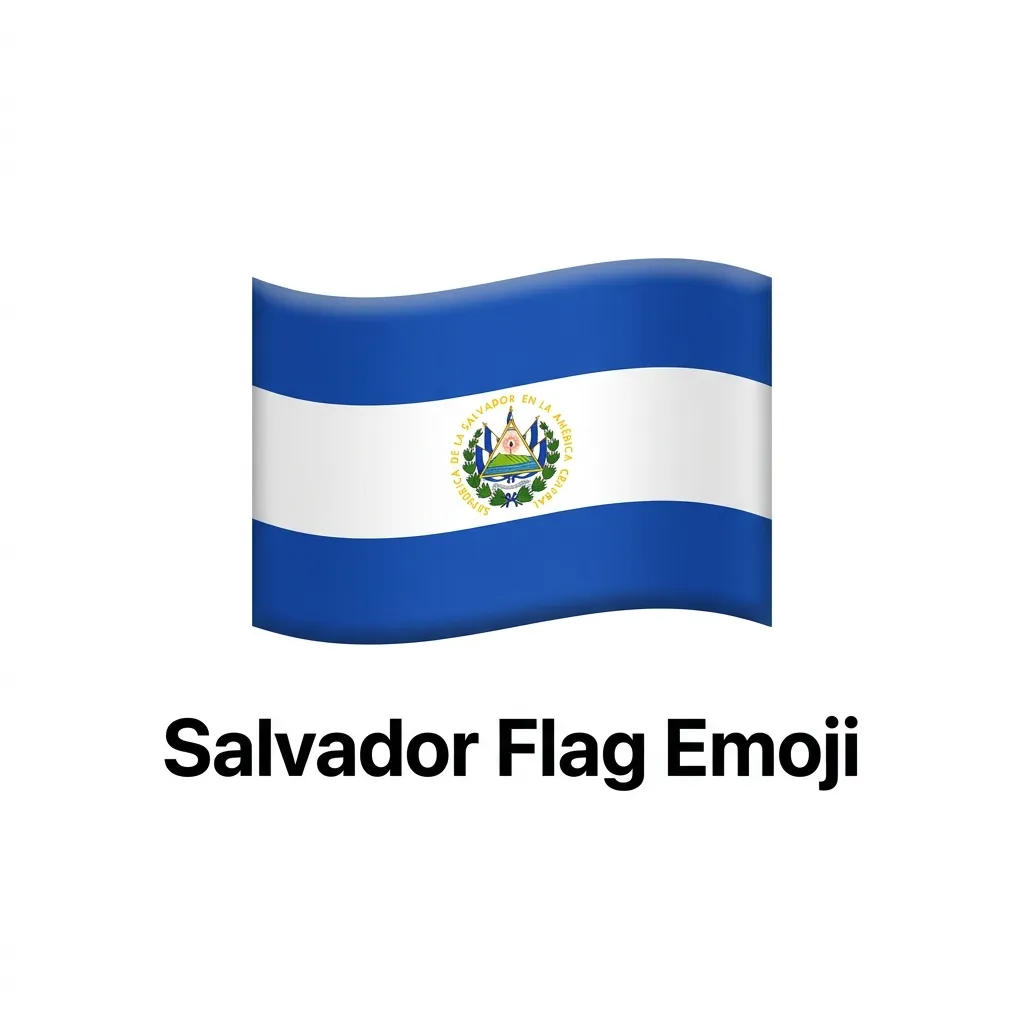What do the Salvador flag emoji mean