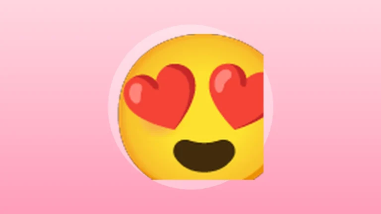 Heart eyes emoji - smiling face with heart eyes