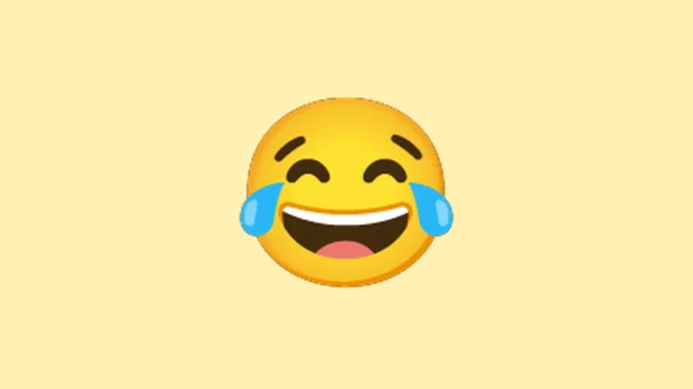 Laughing emoji - face with tears of joy
