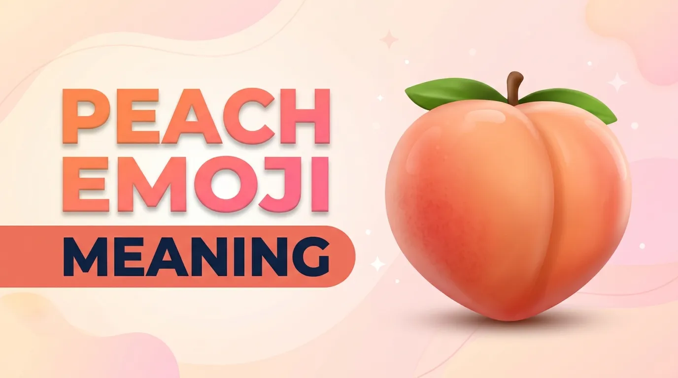 Peach Emoji Meaning