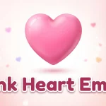 Pink Heart Emoji