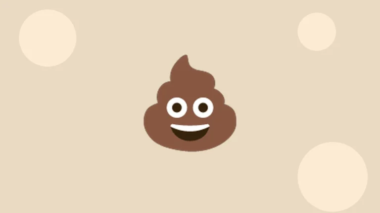 Poop emoji - smiling pile of poo