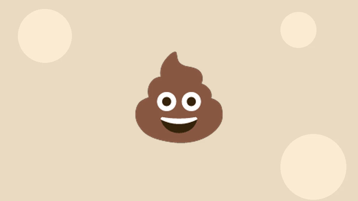 Poop emoji - smiling pile of poo