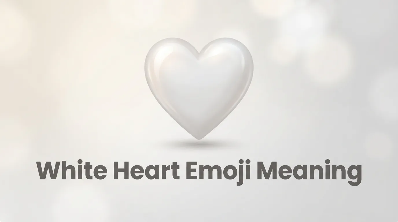 white heart emoji