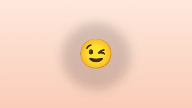Wink emoji - playful winking face meaning and combos